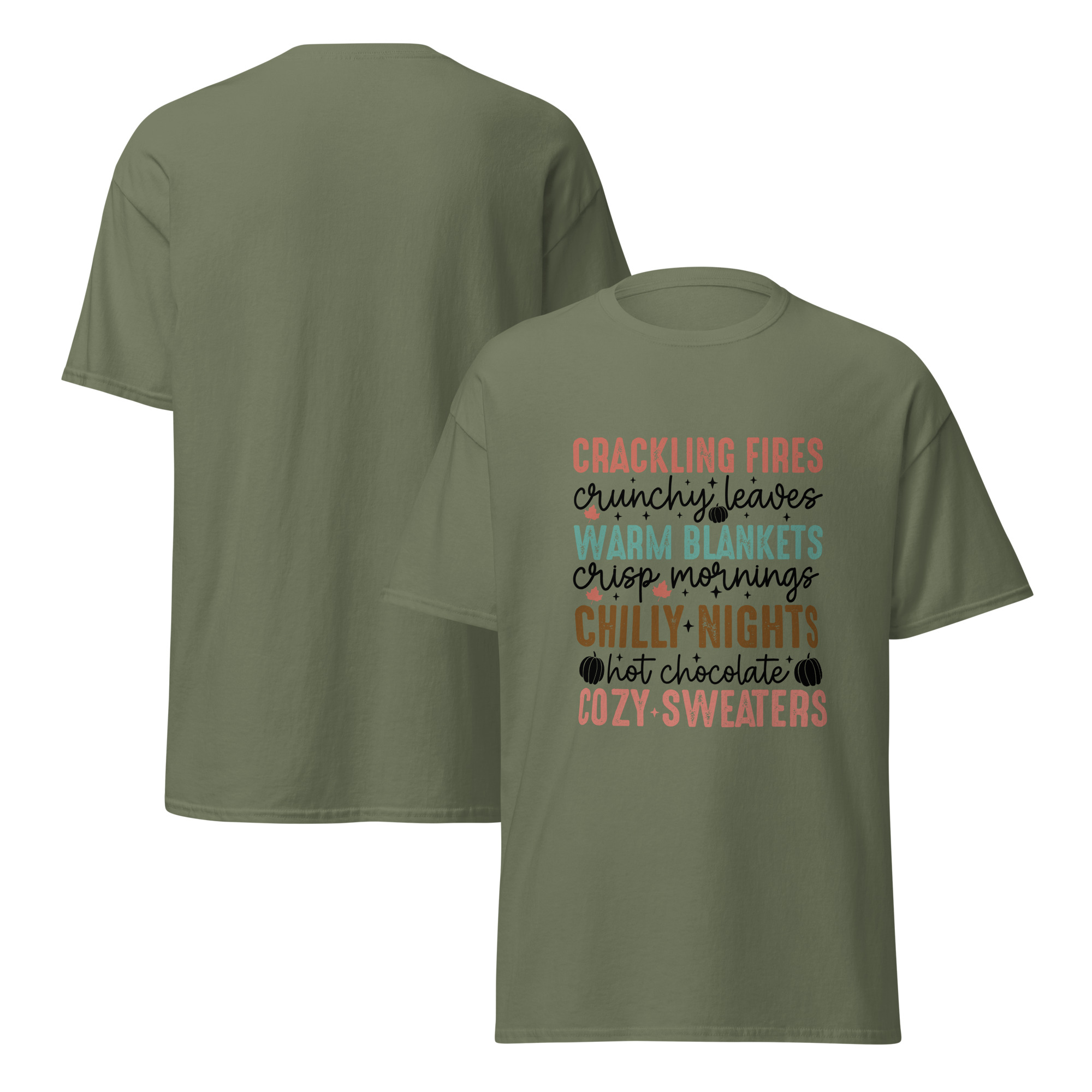 Crackling Fires Unisex Classic Tee - Image 3