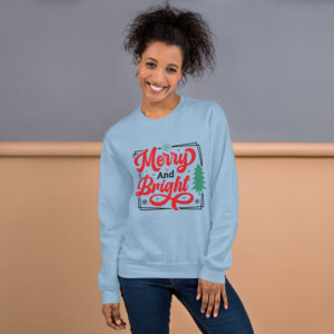 Merry and Bright Crewneck Sweatshirts