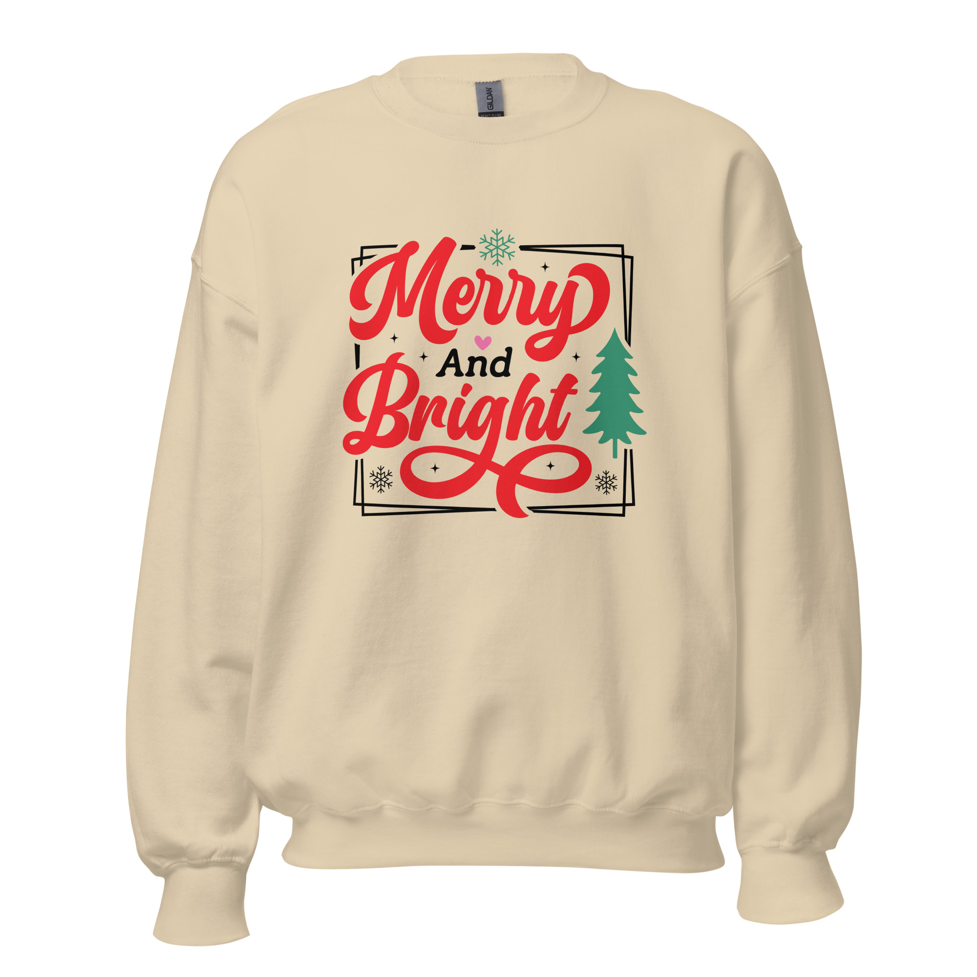 Merry and Bright Crewneck Sweatshirts - Image 2