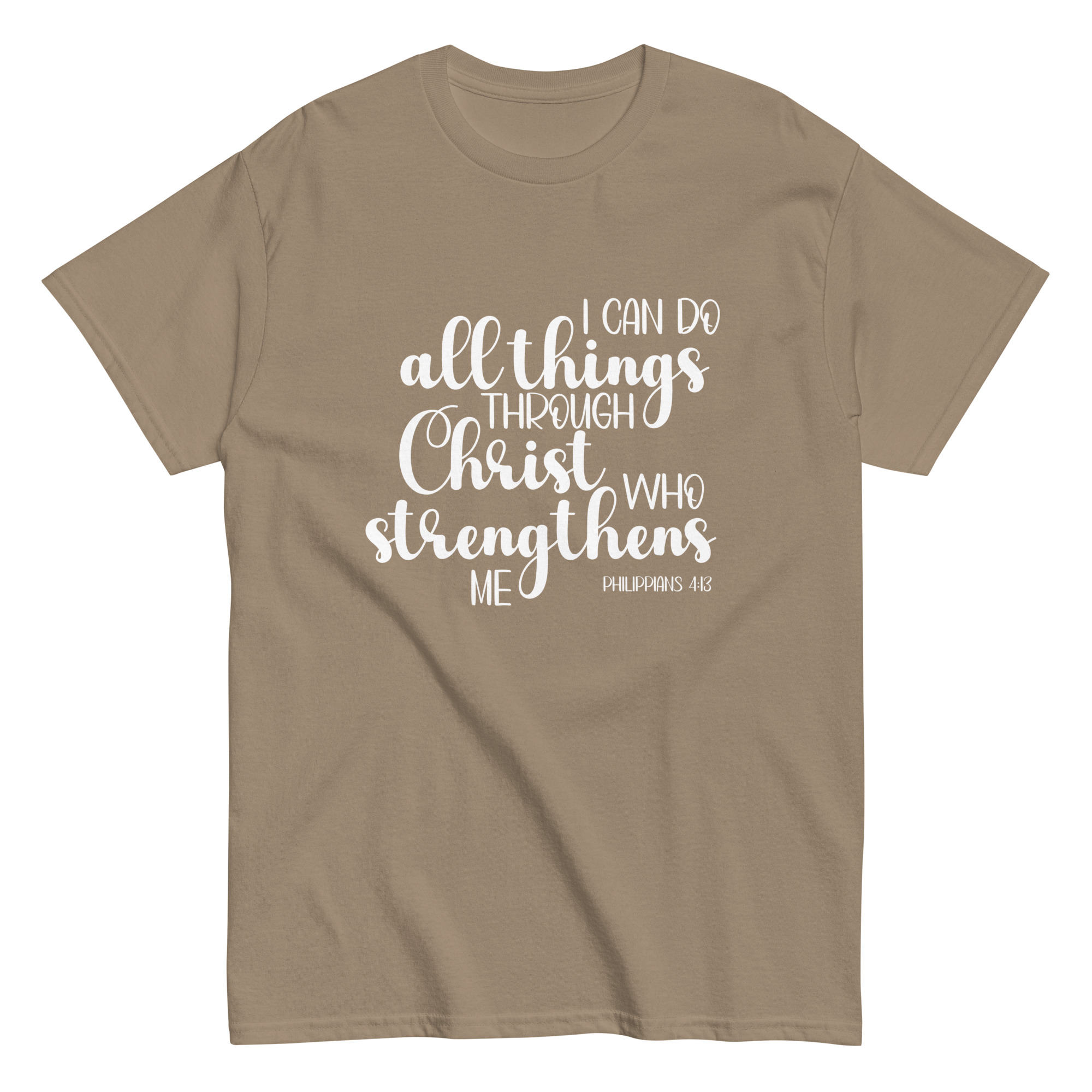 Christ is my Strength - Unisex Classic T-shirt - Image 2