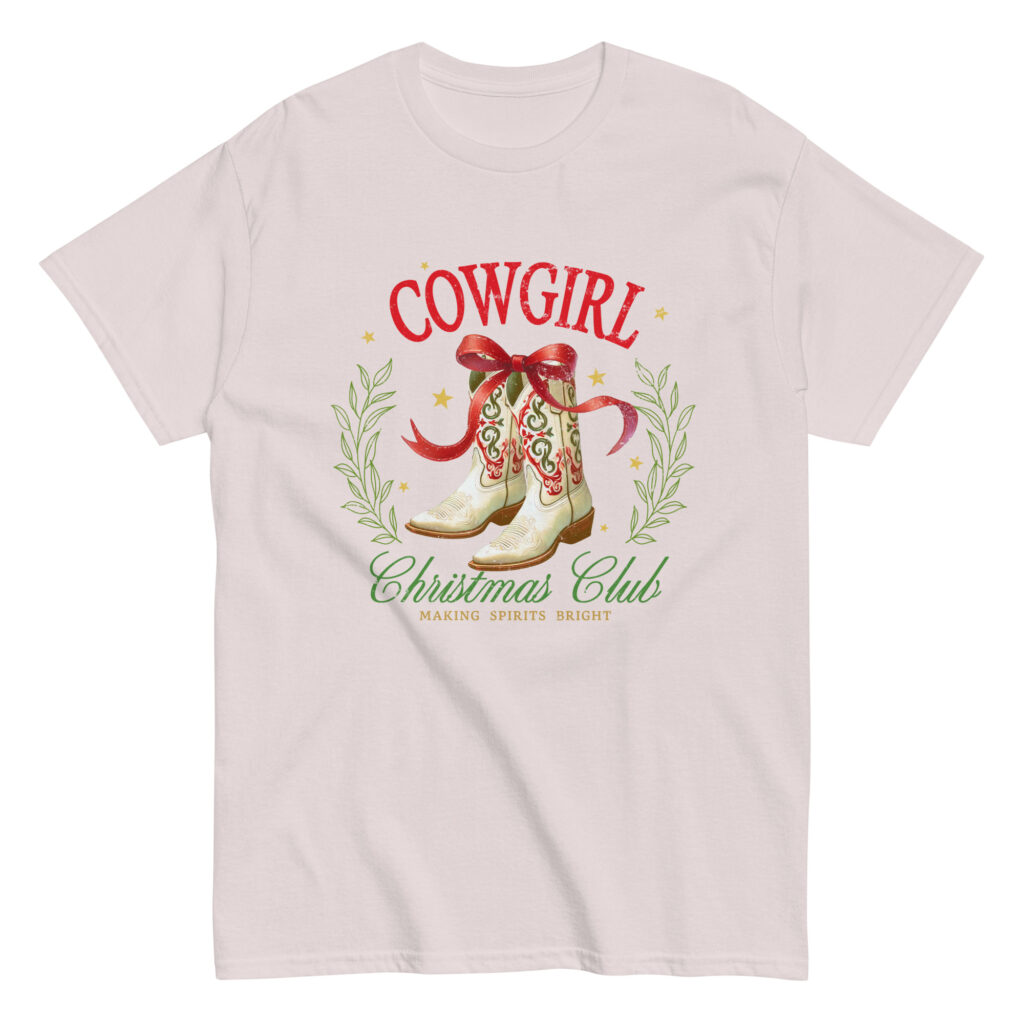 Cowgirl Christmas Club Tee