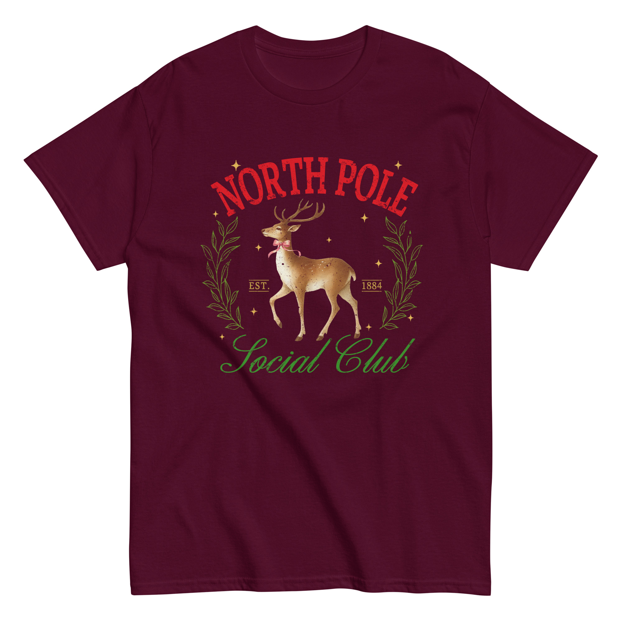 North Pole Social Club - Unisex Classic Tee - Image 5