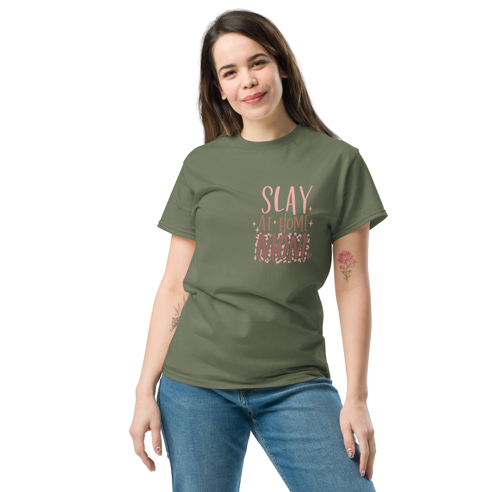 Slay at home Mom Tee