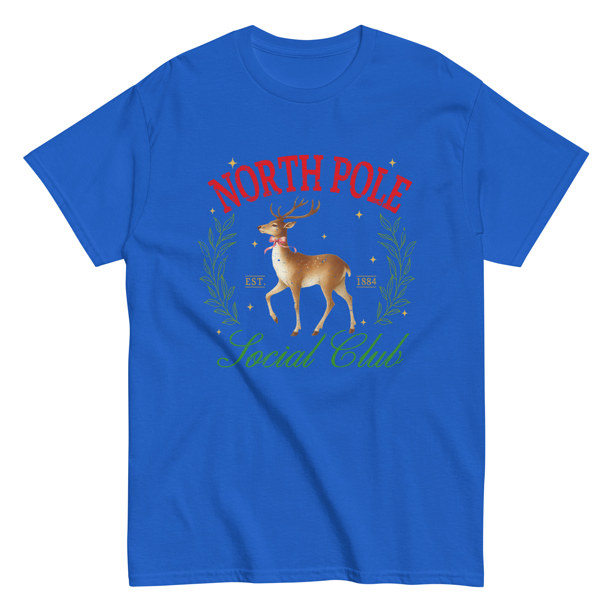 North Pole Social Club - Unisex Classic Tee - Image 4