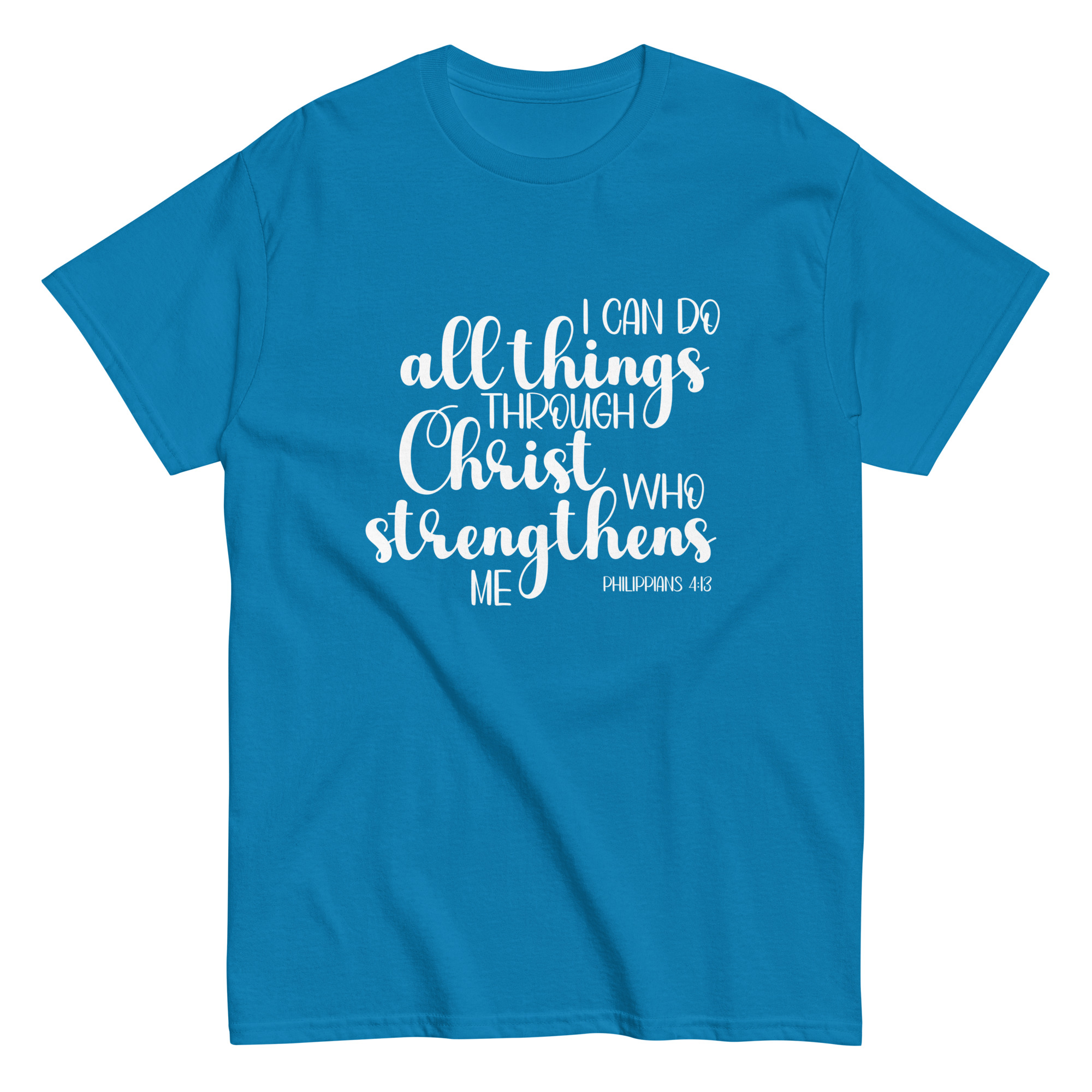 Christ is my Strength - Unisex Classic T-shirt - Image 5