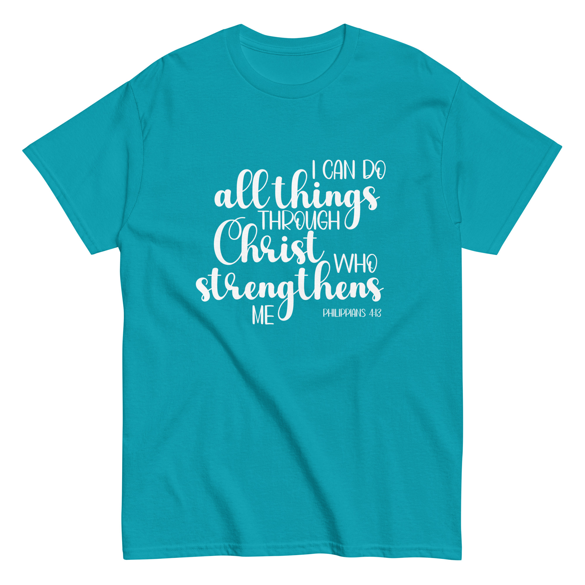 Christ is my Strength - Unisex Classic T-shirt - Image 3