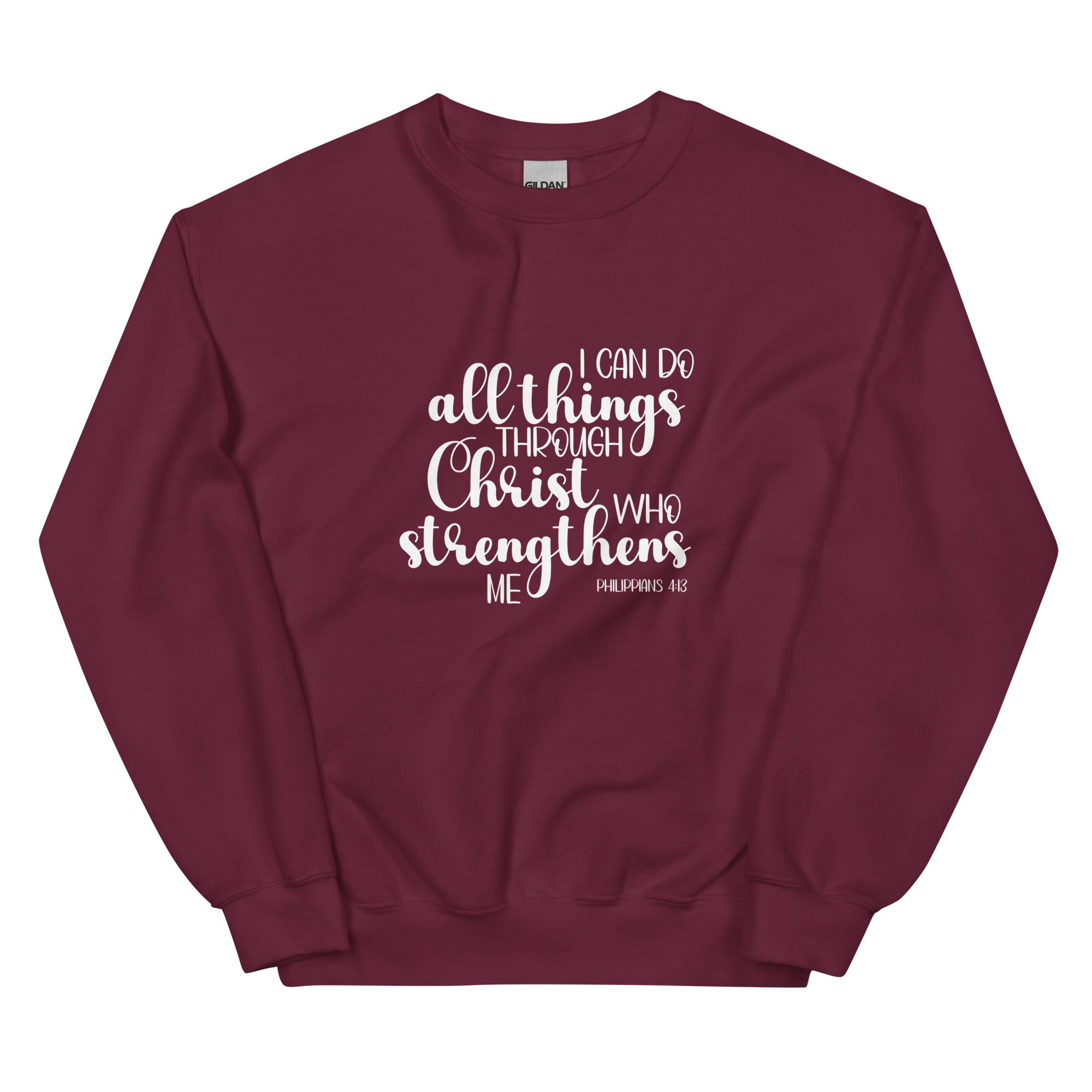 Philippians 4:13 - Unisex Sweatshirt - Image 5