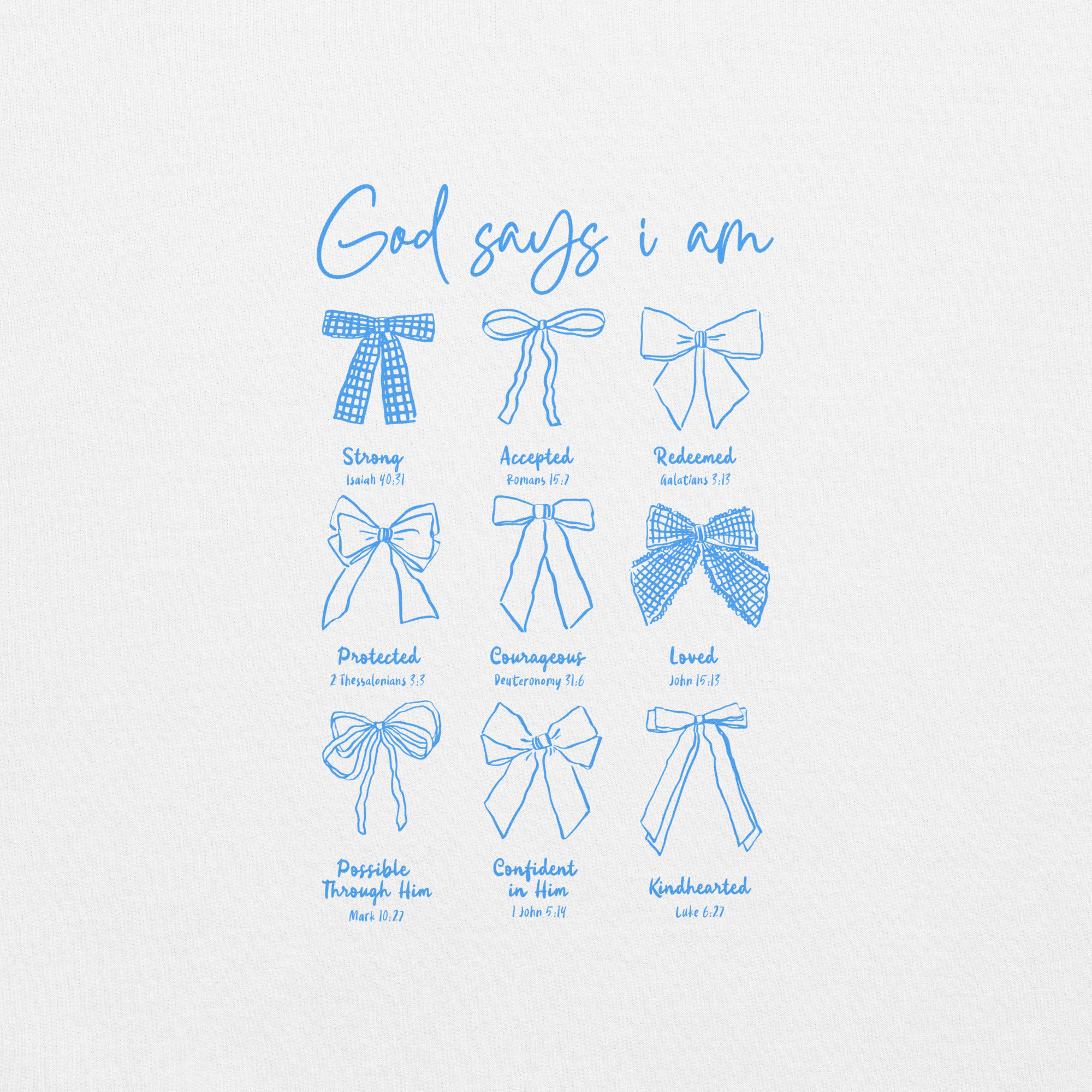 God says I am - Sweatshirt - Image 5