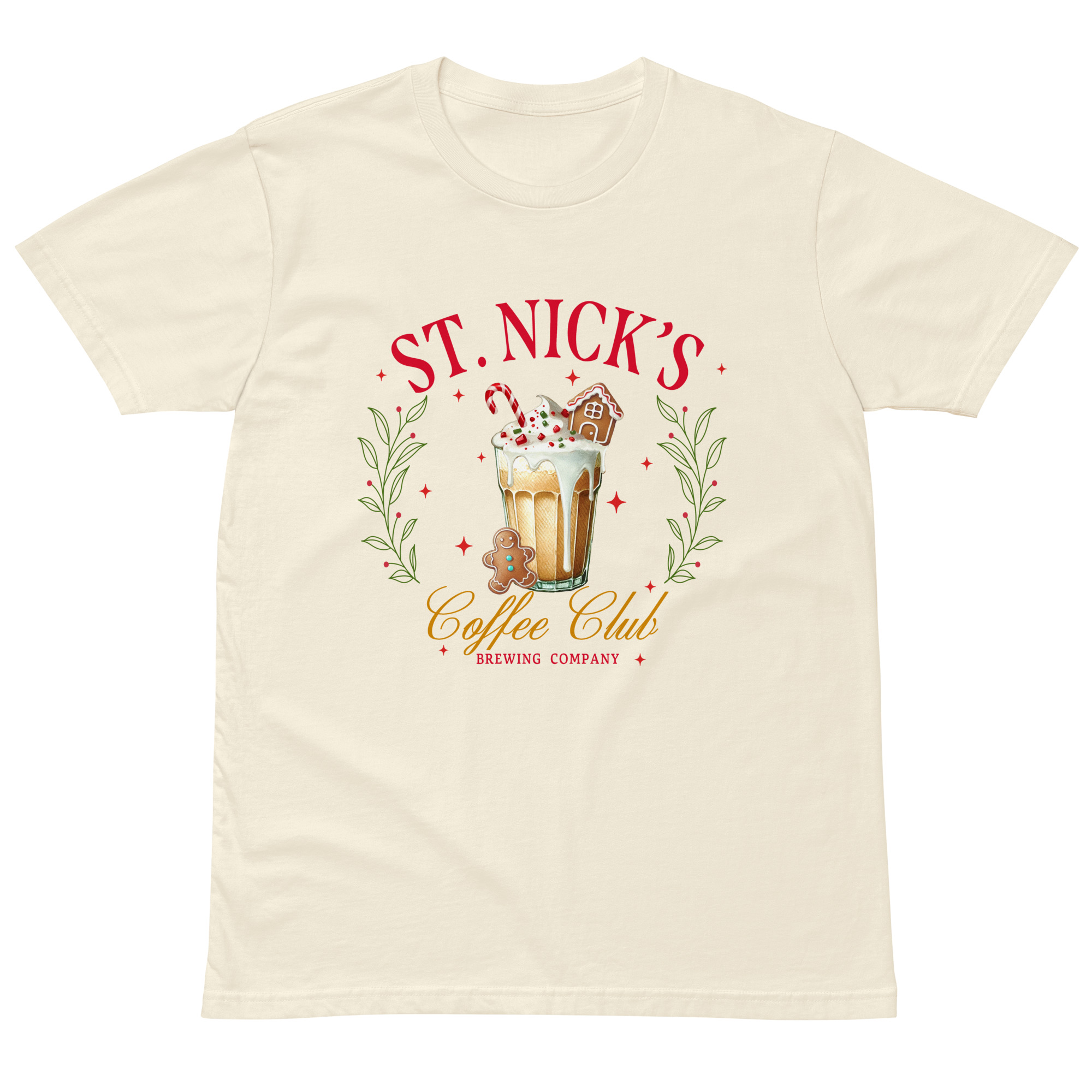 St. Nick’s Coffee Club Unisex T-shirt - Image 4