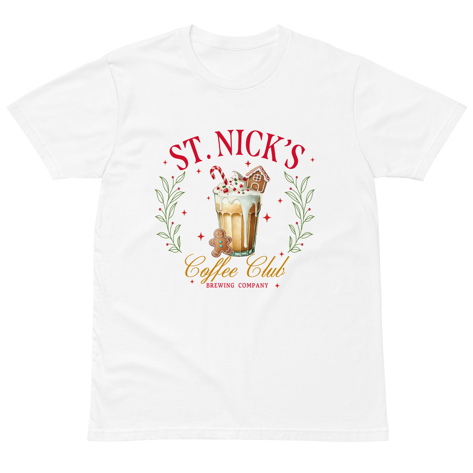 St. Nick’s Coffee Club Unisex T-shirt - Image 5