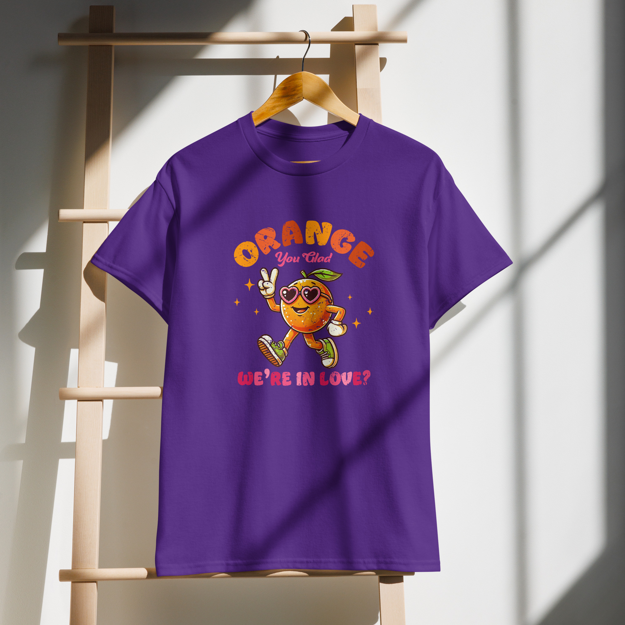 Orange You Glad We’re in Love - Unisex Tee - Image 5