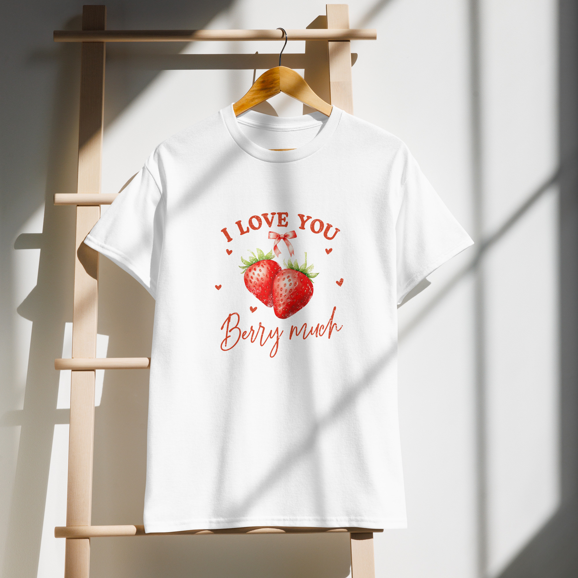 I Love You Berry Much - Unisex T-Shirt - Image 2