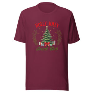 Holly Jolly Social Club Tee