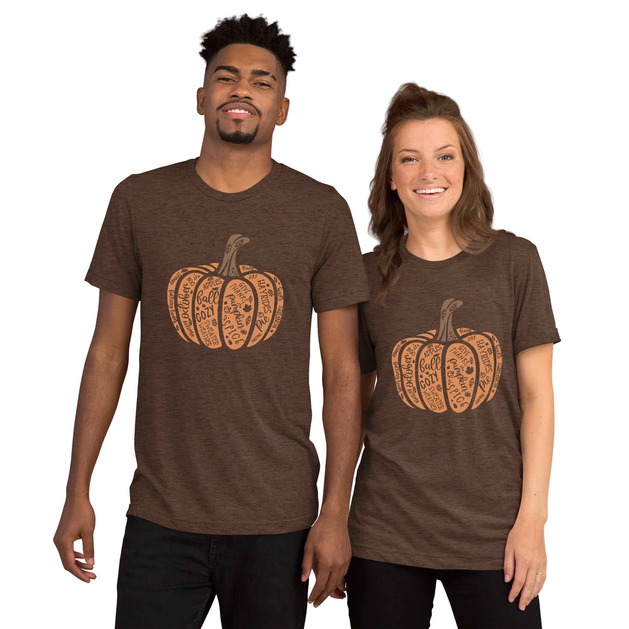Hello Fall Pumpkin Tee - Image 2