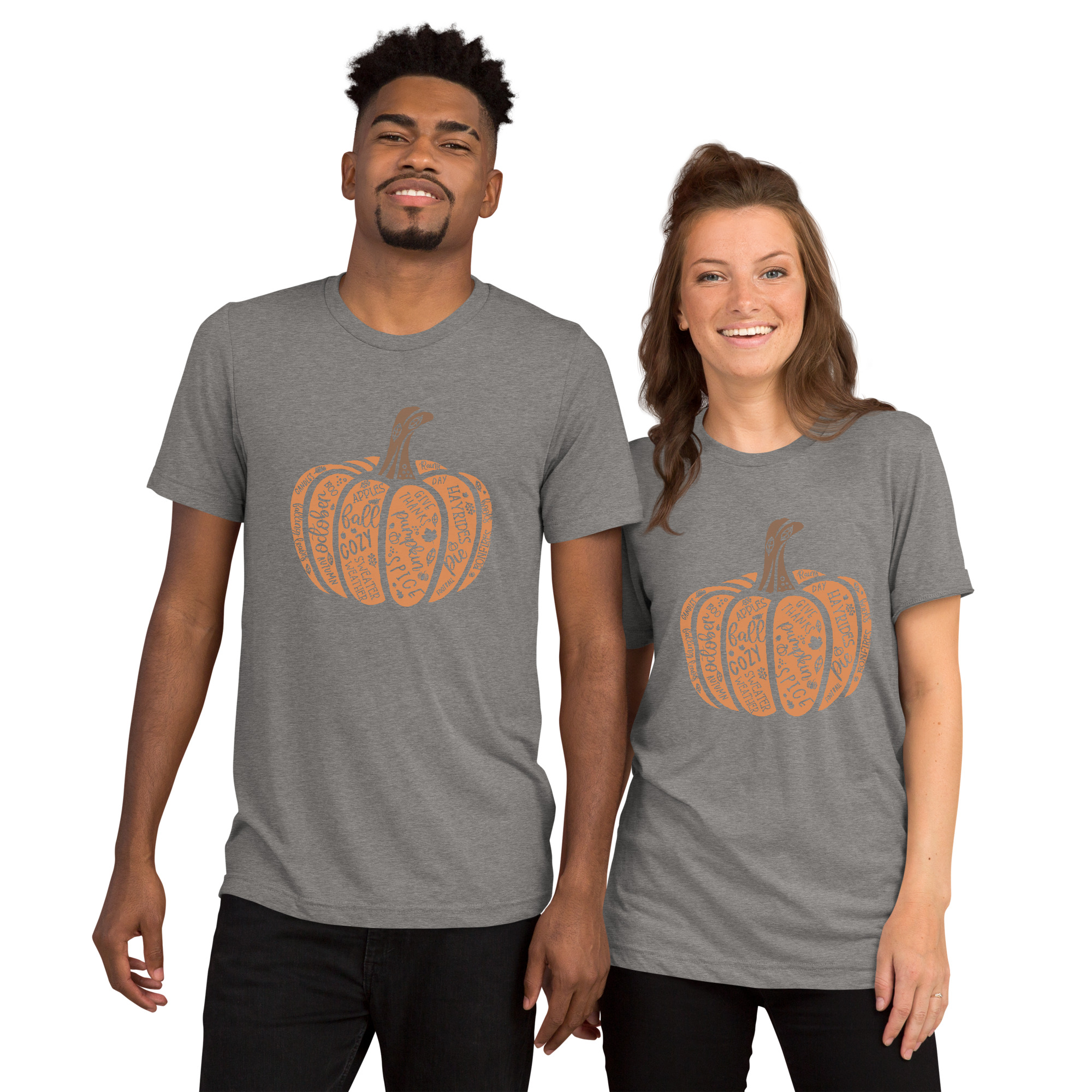 Hello Fall Pumpkin Tee - Image 5