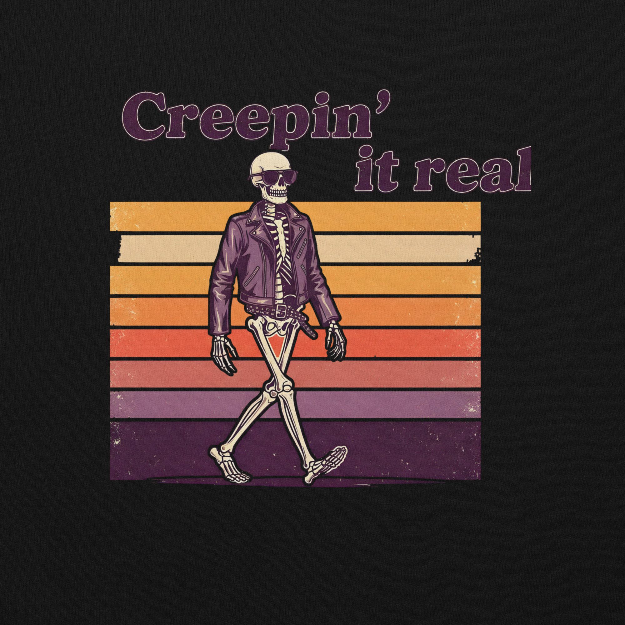 Creepin’ It Real Unisex Sweatshirt - Image 9