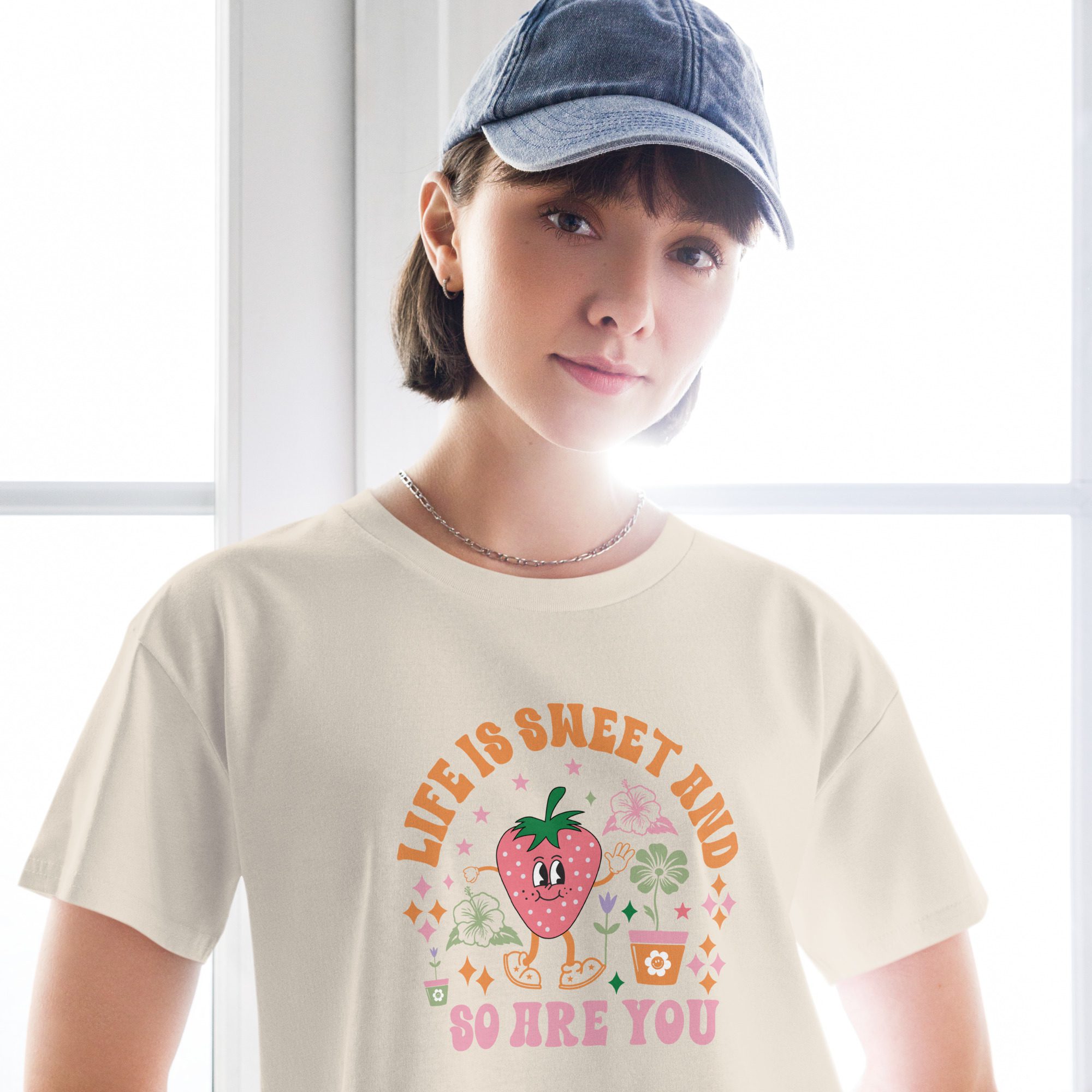 Life is sweet and so are you Crop top - Image 6