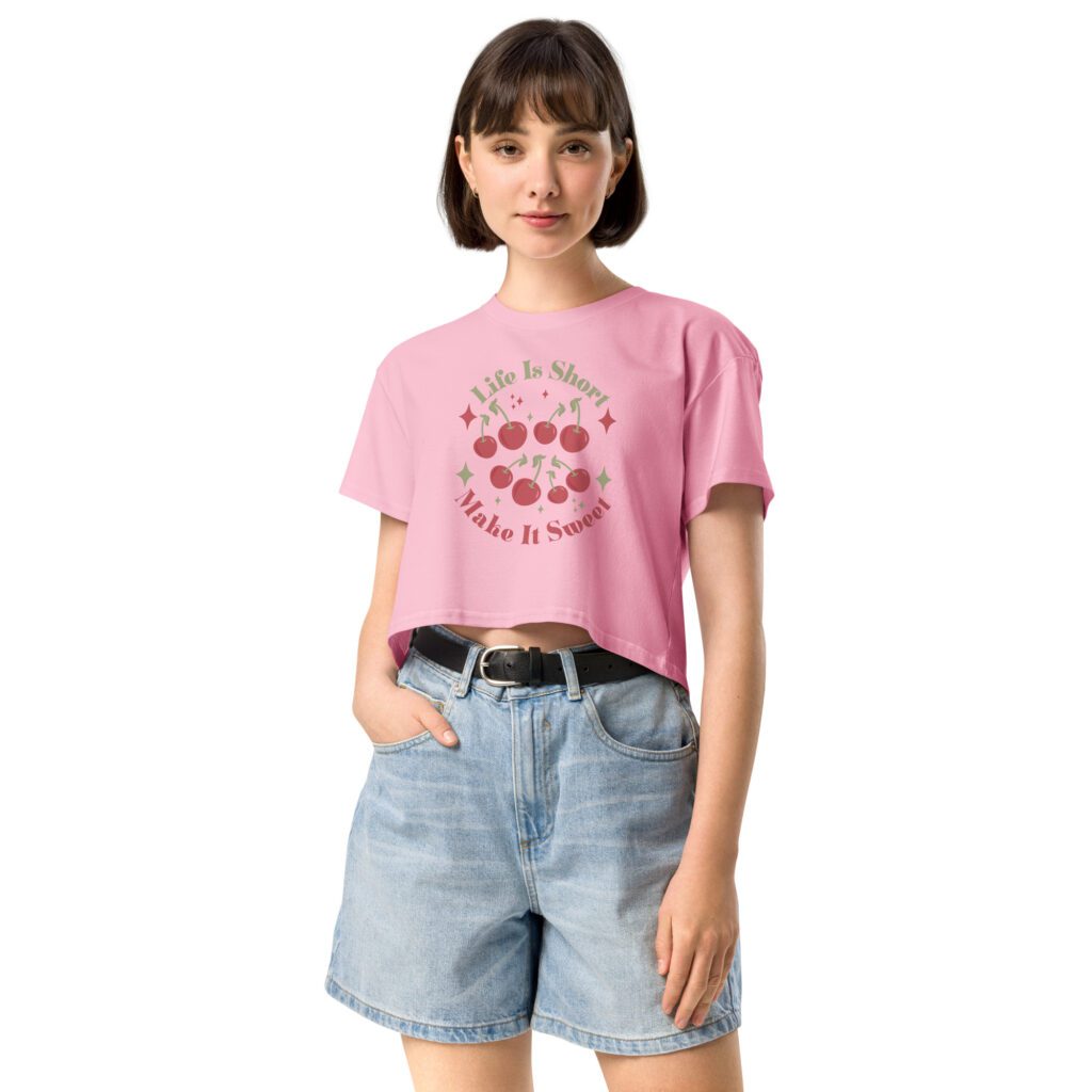 Make Life Sweet Crop top