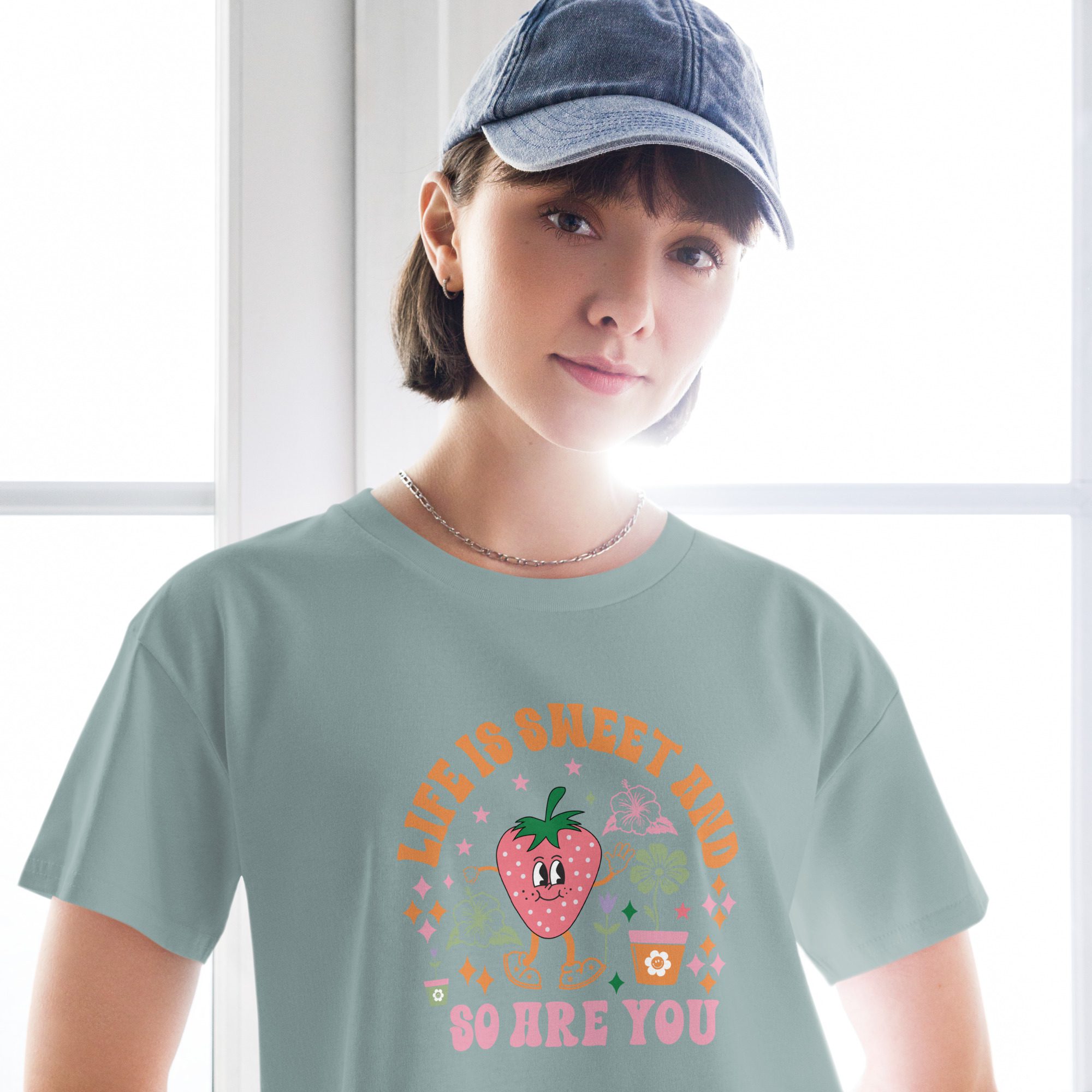 Life is sweet and so are you Crop top - Image 2