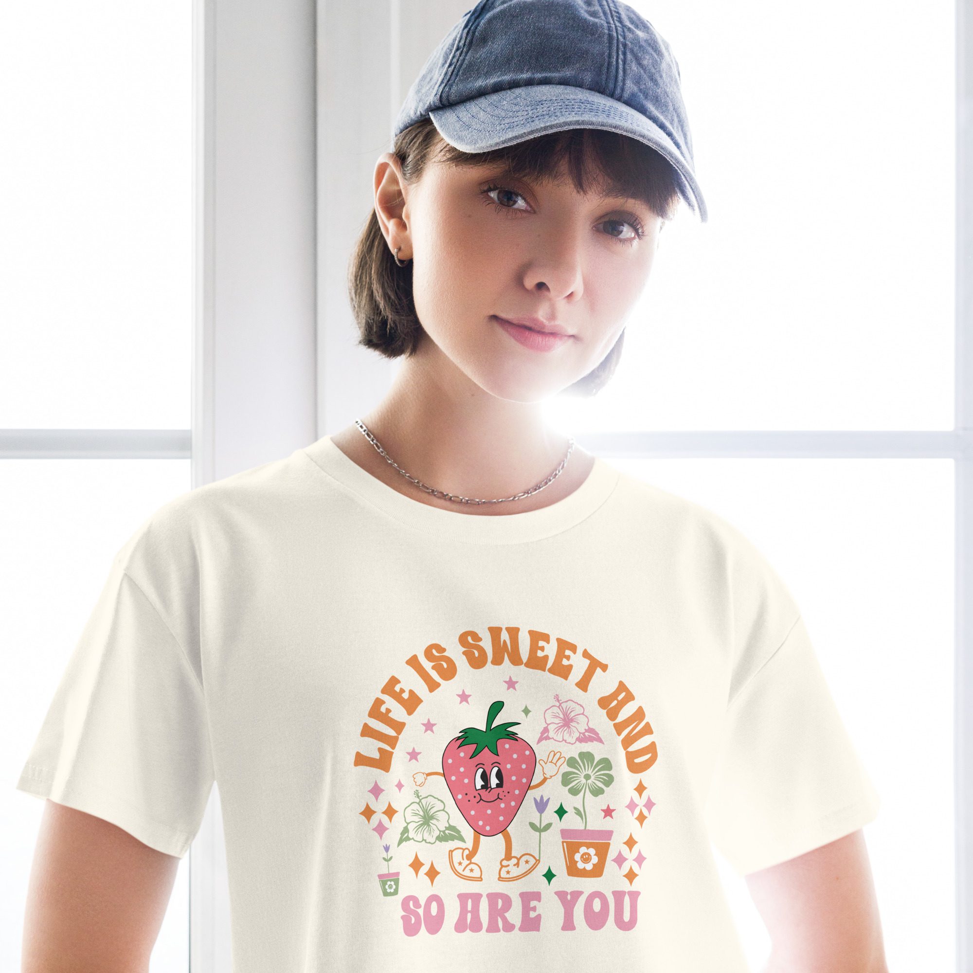 Life is sweet and so are you Crop top - Image 8